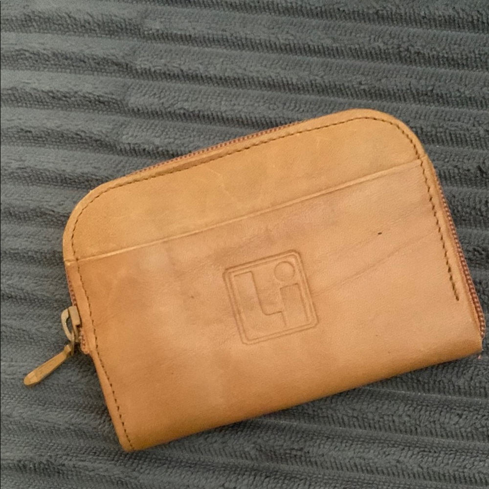 Vintage LIZANO Leather Card Wallet
